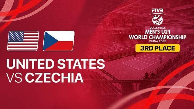 3rd Place: United States vs Czechia - Full Match | FIVB Men's U21 World Championship 2025