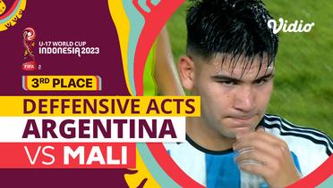 Aksi Defensif Terbaik | Argentina vs Mali | FIFA U-17 World Cup Indonesia 2023
