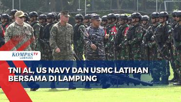 TNI AL, US Navy dan USMC Gelar Latihan Bersama di Lampung