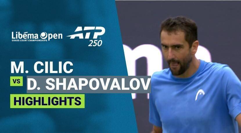 Marin Cilic vs Denis Shapovalov - Round 1 | ATP 250: Libema Open 2026