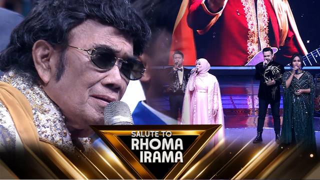 Merinding! Rhoma Irama Featuring 10 Juara Da & Lida Bikin Panggung Pecah! | Salute To Rhoma Irama