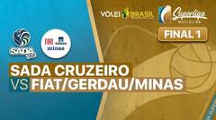 Full Match | Final - Sada Cruzeiro vs Fiat/Gerdau/Minas | Brazilian Men's Volleyball League 2021/2022