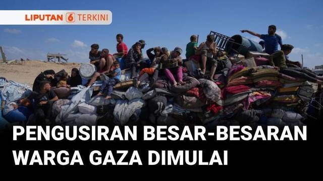 Tentara Israel Keluarkan Peringatan Agar Seluruh Warga Gaza Segera Mengungsi | Liputan 6