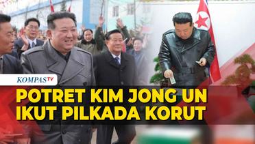 Momen Langka! Ini Potret Kim Jong Un Ikut Pemilu Lokal di Korea Utara