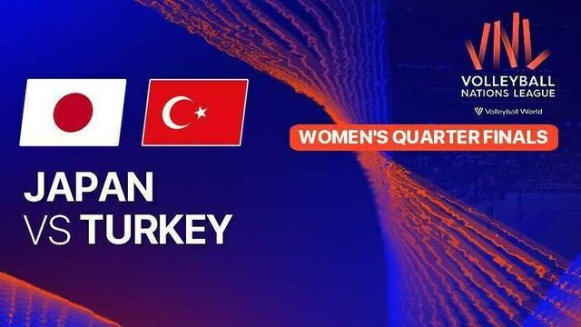 Women: Japan vs Turkey - Full Match | Volleyball Nations League 2025