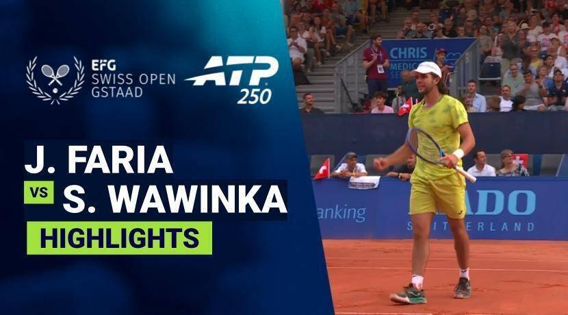 Jaime Faria vs Stan Wawrinka - Round 1 | ATP 250: EFG Swiss Open Gstaad 2026