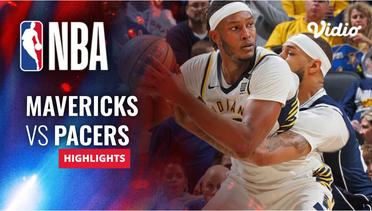 Dallas Mavericks vs Indiana Pacers - Highlights | NBA Regular Season 2023/24
