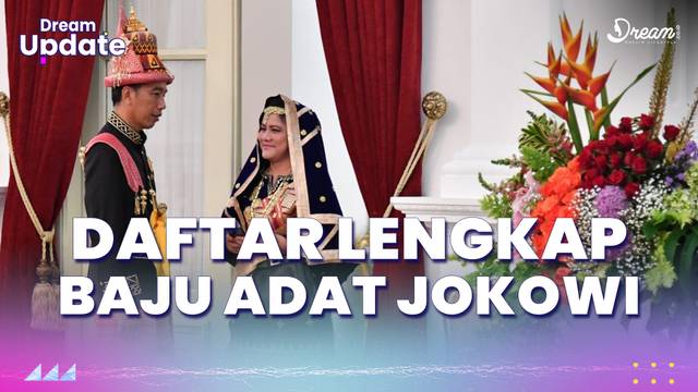 Daftar Lengkap Baju Adat Presiden Jokowi Saat Upacara HUT RI dari Tahun ke Tahun