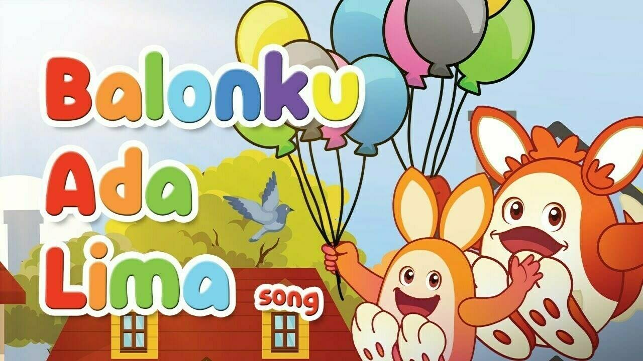 Dunia Anak Digital Keceriaan bersama lagu anak BALONKU ADA LIMA