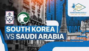 South Korea vs Saudi Arabia - Full Match | Maurice Revello Tournament