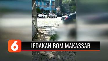 Breaking News! Ledakan Diduga Bom Bunuh Diri Terjadi di Depan Gereja Katedral Makassar| Liputan 6