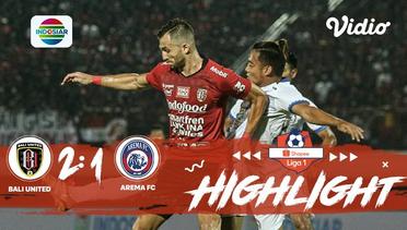 Full Highlight - Bali United 2 vs 1 Arema FC | Shopee Liga 1 2019/2020