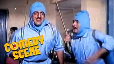 Govinda & Asrani As Pest Controllers | Comedy Scene | Paap Ka Ant | Govinda, Madhuri Dixit | HD