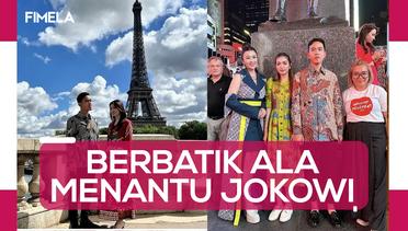 Gaya Berbatik yang Anggun Menantu Jokowi, Selvi Ananda