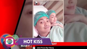 Hot Kiss Update - BAHAGIA!! Rianti Cartwright Jalani Jalani Bayi Tabung