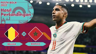 Tampil Luar Biasa, Maroko Tumbangkan Belgia 2-0 pada Matchday kedua Grup F Piala Dunia
