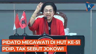 (FULL) Pidato Megawati dalam Acara HUT ke-51 PDIP
