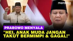 Menggetarkan Pesan Prabowo di Sumpah Pemuda Hai, Jangan Takut Bermimpi & Gagal!