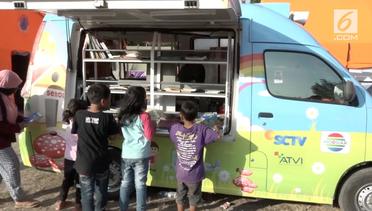 Perputakaan Keliling Untuk Anak-Anak Korban Gempa