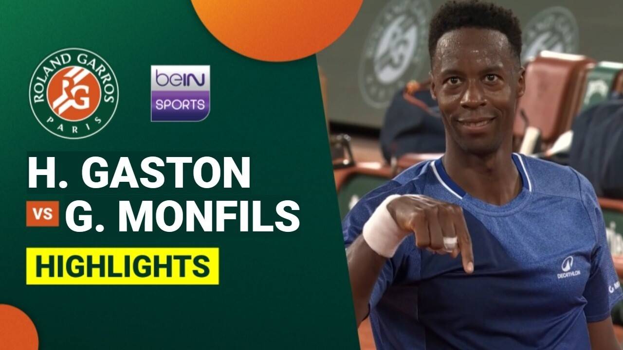 Hugo Gaston vs Gael Monfils - Highlight | Roland Garros 2026