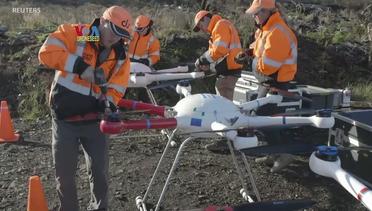 Robot dan Drone Bantu atasi Kebakaran Hutan