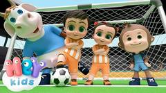 Lagu Sepak Bola! | Lagu Olahraga untuk Anak | Lagu Anak-anak HeyKids