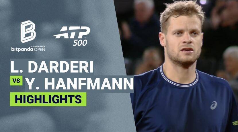 Luciano Darderi vs Yannick Hanfmann - Round 2 | ATP 500: bitpanda Hamburg Open 2026