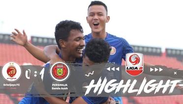 Full Highlight - Perebutan Juara 3 : Sriwijaya FC 0 vs 1 Persiraja Banda Aceh | Liga 2 2019