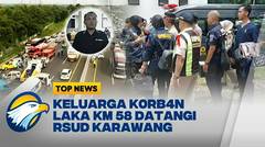 Keluarga K0rb4n Laka KM 58 Datangi RSUD Karawang