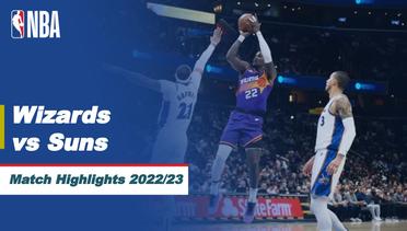 Match Highlights | Washington Wizards vs Phoenix Suns | NBA Regular Season 2022/23