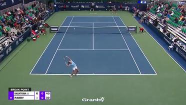 Match Highlights | Daria Kasatkina vs Diane Parry | WTA Championnats Banque Nationale de Granby 2022