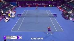 Match Highlights | Petra Kvitova 2 vs 0 Jessica Pegula | WTA Qatar Total Open 2021