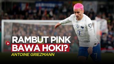 5 Gol Sudah Dicetak Gelandang Timnas Prancis dan Atletico Madrid, Antoine Griezmann Sejak Berambut Pink