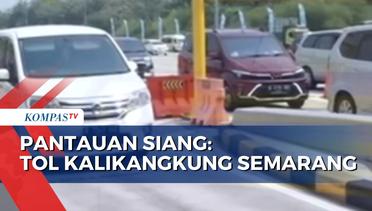 Truk & Kendaraan Berat Masih Boleh Melintas, Bagaimana Kondisi Tol Kalikangkung Semarang Siang Ini?