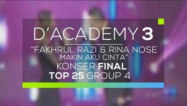 Fakhrul Razi & Rina Nose - Makin Aku Cinta (Konser Final Top 25)