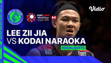 Men's Singles: Lee Zii Jia (MAS) vs Kodai Naraoka (JPN) | YONEX All England - Highlights | Yonex All England Open Badminton Championships