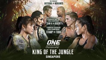 [Live] ONE Championship: KING OF THE JUNGLE Weigh-Ins & Hydration Tests