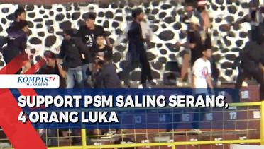 Support PSM Saling Serang, 4 Orang Luka