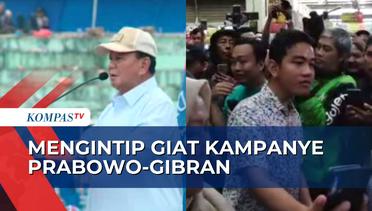 Prabowo Kampanye Terbuka Bersama Demokrat di Malang, Gibran Blusukan ke Pasar Modern BSD