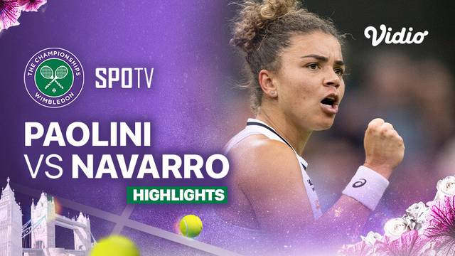 Ladies Singles - Jasmine Paolini (ITA) vs Emma Navarro (USA) - Highlights | Wimbledon 2024 - Ladies' Singles