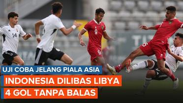 Timnas Indonesia Dihajar Habis oleh Libya dengan Skor 0-4