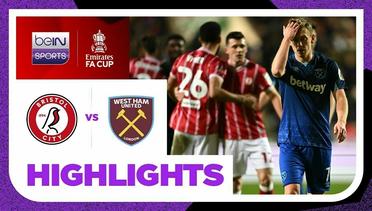 Bristol City vs West Ham - Highlights | FA Cup 2023/24