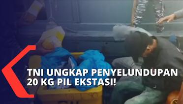 TNI AL Ungkap Upaya Penyeludupan 20 Kg Ekstasi di Sumut
