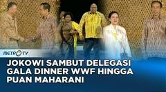 Jokowi Sambut Tamu Undangan Gala Dinner di GWK Bali
