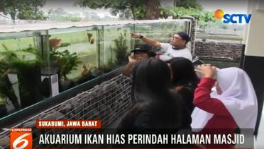 Intip Masjid Unik Berpagar Akuarium Ikan Hias - Liputan6 Pagi