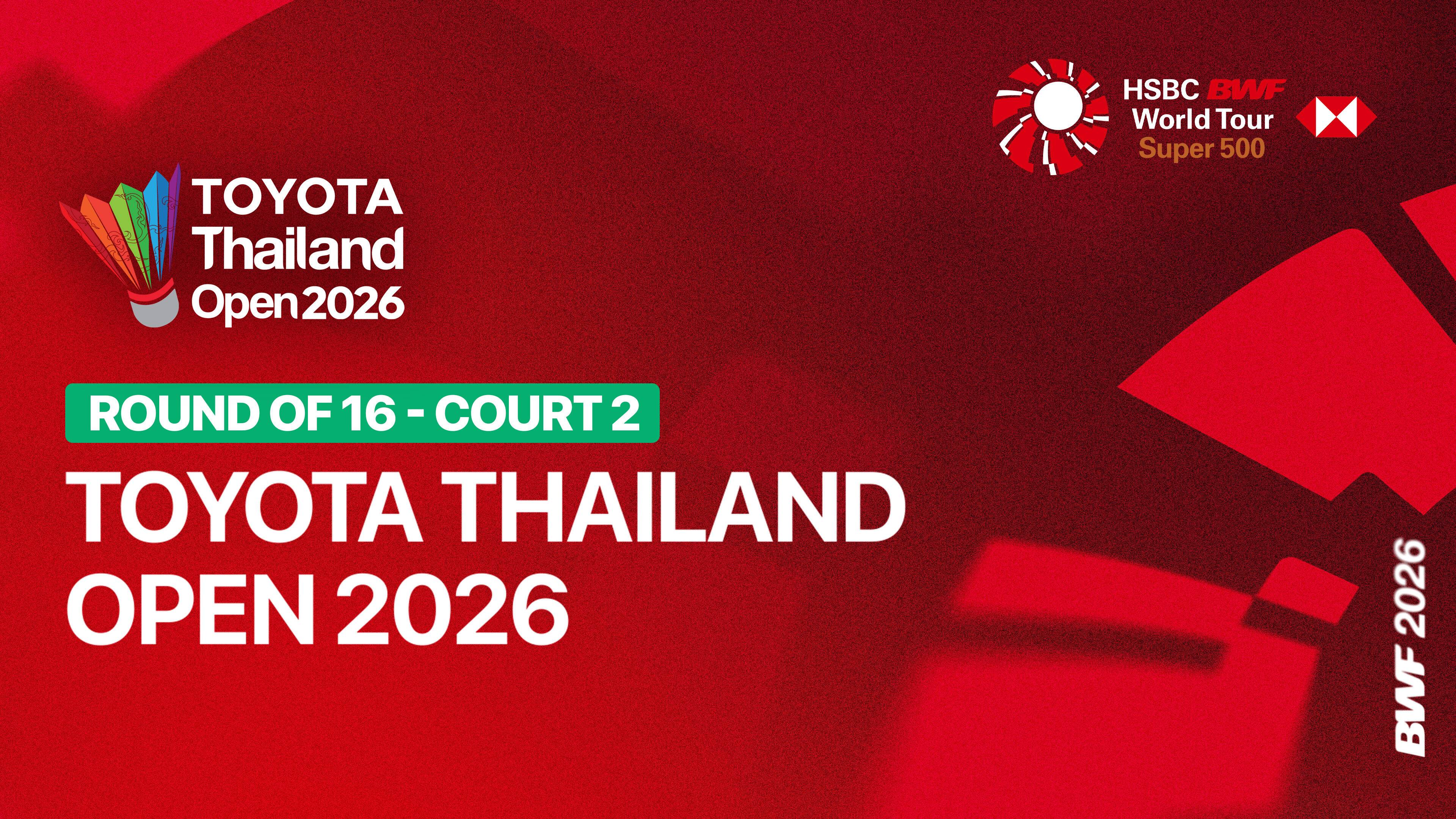Kidambi Srikanth (IND) vs Su Li Yang (TPE) - Men's Singles Round of 16 | TOYOTA Thailand Open 2026