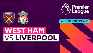 West Ham vs Liverpool - Premier League 