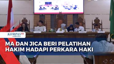 Kunjungan MA dan JICA ke Pengadilan Negeri Tanjung Karang Lampung