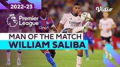 Aksi Man of the Match: William Saliba | Crystal Palace vs Arsenal | Premier League 2022/23
