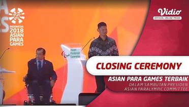Asian Para Games 2018 Disebut Terbaik yang Pernah Ada